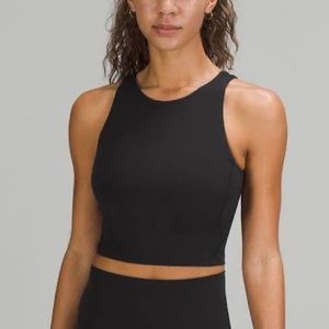Lululemon align high neck tank, size 6, black